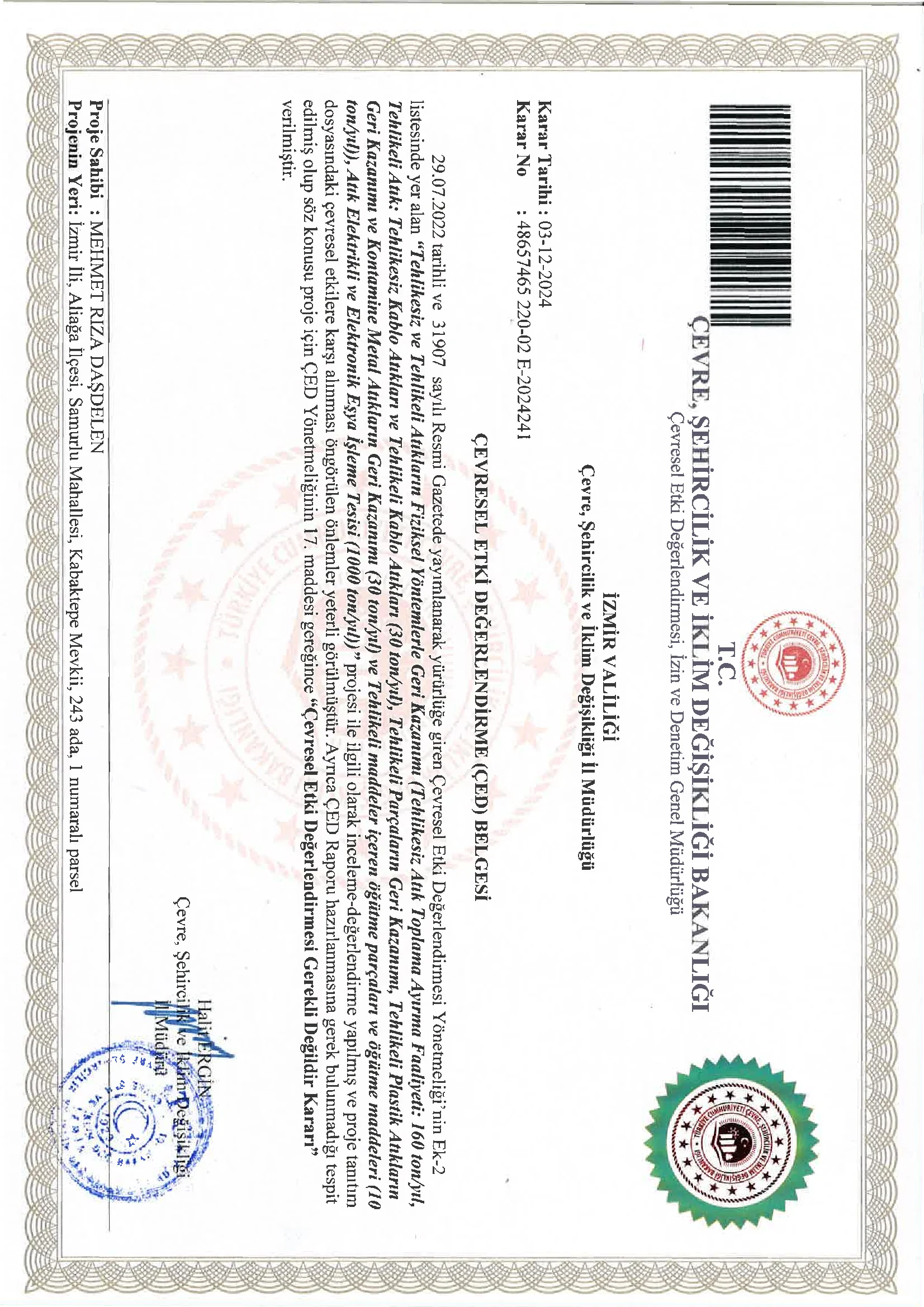 Çed-olumlu-Belgesi-